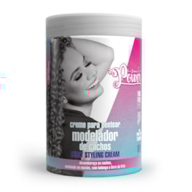 Creme para Pentear Curly Styling Cream Soul Power - Modela, Repõe Nutrientes e Reduz o Frizz - 800g