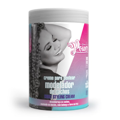 Creme para Pentear Curly Styling Cream Soul Power - Modela, Repõe Nutrientes e Reduz o Frizz - 800g