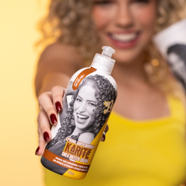 Creme Para Pentear Karité Soul Power - Define, Hidrata e Mantém os Cachos Macios - 500ml-0516ad04-c10b-48b1-923f-1c0999a0597e