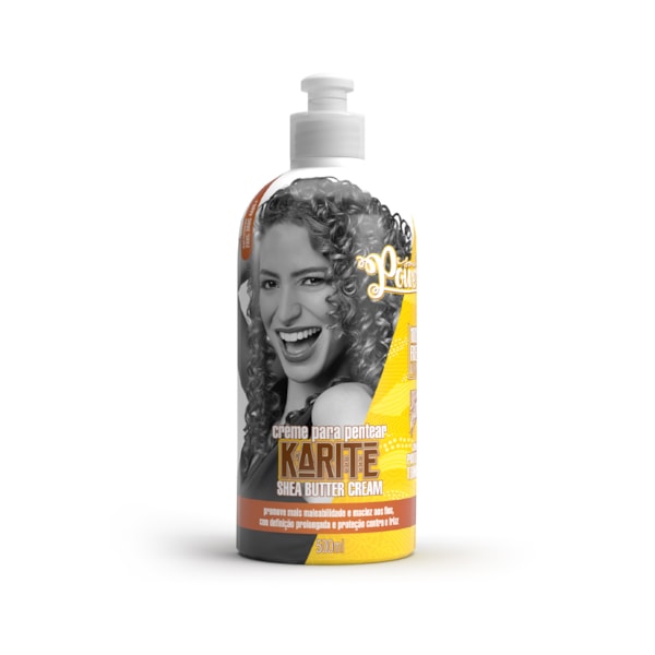 Creme Para Pentear Karité Soul Power - Define, Hidrata e Mantém os Cachos Macios - 500ml-6d2dd262-4d73-477a-8f93-1e2d9ccb2d9e