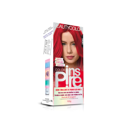 Creme tonalizante Color Inspire - Red Hot