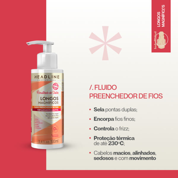 Fluido Preenchedor Longos Magníficos, Encorpa e Alinha os Fios - HEADLINE - 100ml-b4ad766c-848c-4a6e-8d3e-606630173bd3