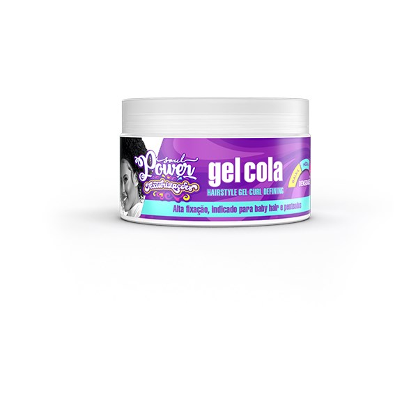 Gel Cola Hairstyle Curl Defining Soul Power - 250g-56dd83dc-9d35-4978-946c-e9f4a31d0033