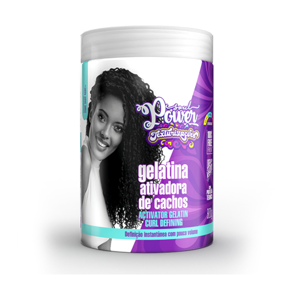 Gelatina Ativadora de Cachos Texturizações Soul Power - Finalização com Gelatina - 800g-ed1d5a6e-9b30-465d-993e-ecde59377593