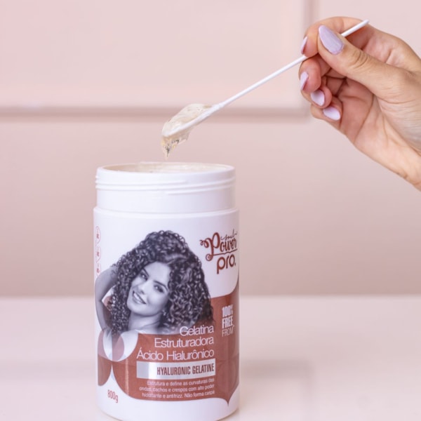 Gelatina Estruturadora Ácido Hialurônico Soul Power PRO - Estrutura e Define as Curvaturas  - 800g-c8f35d5a-8144-4e07-a6d3-ebfdce845a82