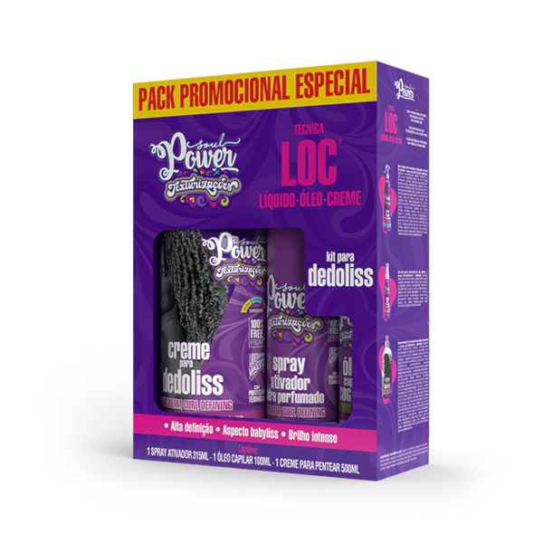 Kit Dedoliss Texturizações Soul Power - Finalização LOC, Alta Definição e Efeito Babyliss-63c5a05a-2e70-441d-8ea9-2ca45cb2e955