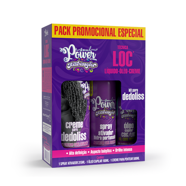 Kit Dedoliss Texturizações Soul Power - Finalização LOC, Alta Definição e Efeito Babyliss-99754af4-b7bf-4c14-90e9-370fcc127831