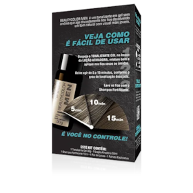 Louro Escuro  - Tonalizante Gel s/ Amônia Beautycolor Men