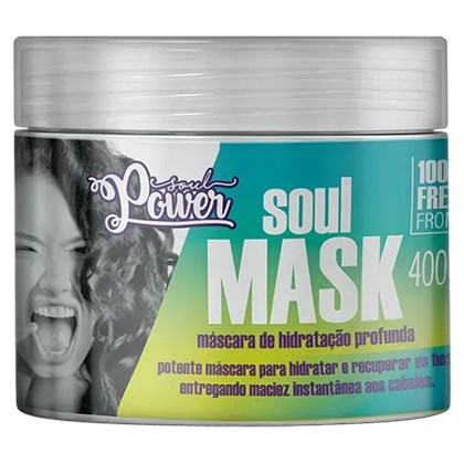 Máscara de Hidratação Profunda Soul Power Soul Mask - 400g