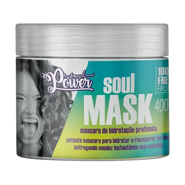Máscara de Hidratação Profunda Soul Power Soul Mask - 400g-70302f85-de85-47a6-af39-68b1a186bc2d