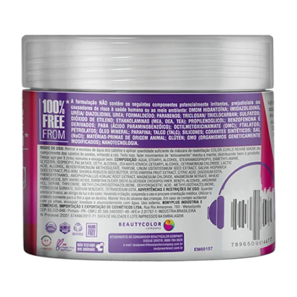 Máscara de Reabilitação Soul Power Color Curls Rehab Mask - 400g