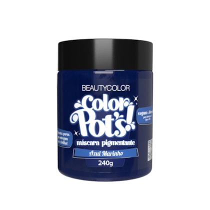Máscara Pigmentante Color Pot’s - Azul Marinho