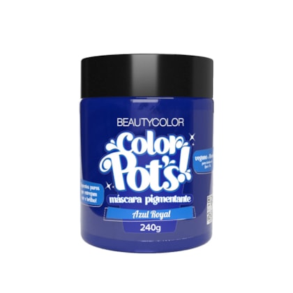 Máscara Pigmentante Color Pot’s - Azul Royal