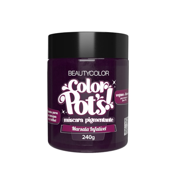 Máscara Pigmentante Color Pot’s - Marsala InfalÍvel-deb46cd4-08f5-4ad8-9427-e681d64fd008