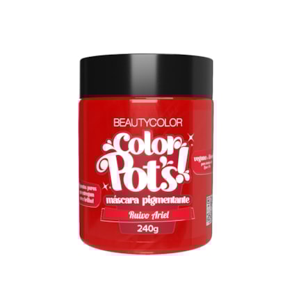 Máscara Pigmentante Color Pot’s - Ruivo Ariel