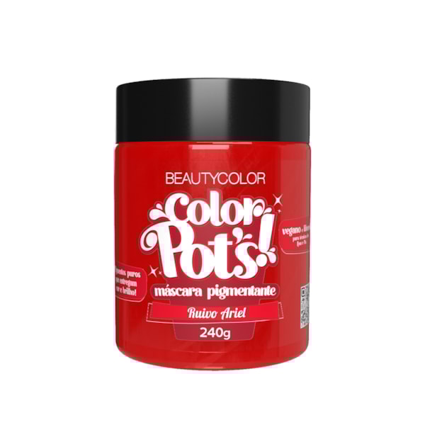 Máscara Pigmentante Color Pot’s - Ruivo Ariel-75dee904-7c51-4b93-9976-affb31a12e3d