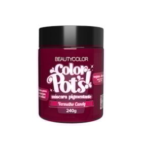 Máscara Pigmentante Color Pot’s - Vermelho Candy
