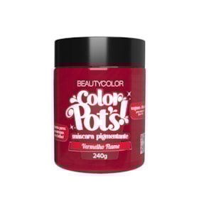 Máscara Pigmentante Color Pot’s - Vermelho Flame