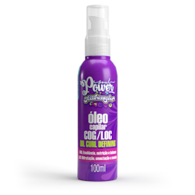 Óleo Capilar COG/LOC Texturizações Soul Power - Ideal para Finalizações COG e LOC - 100ml
