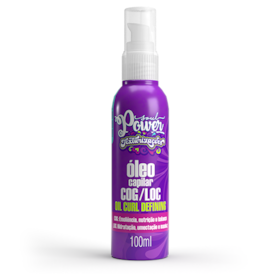 Óleo Capilar COG/LOC Texturizações Soul Power - Ideal para Finalizações COG e LOC - 100ml