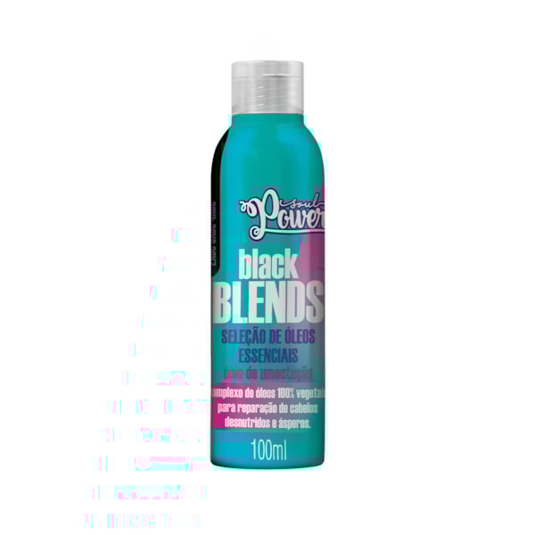 Óleo de Umectação Black Blends Soul Power - Nutre e Repara - 100ml-bc591eaf-401c-4c29-9145-fd6d385c9431