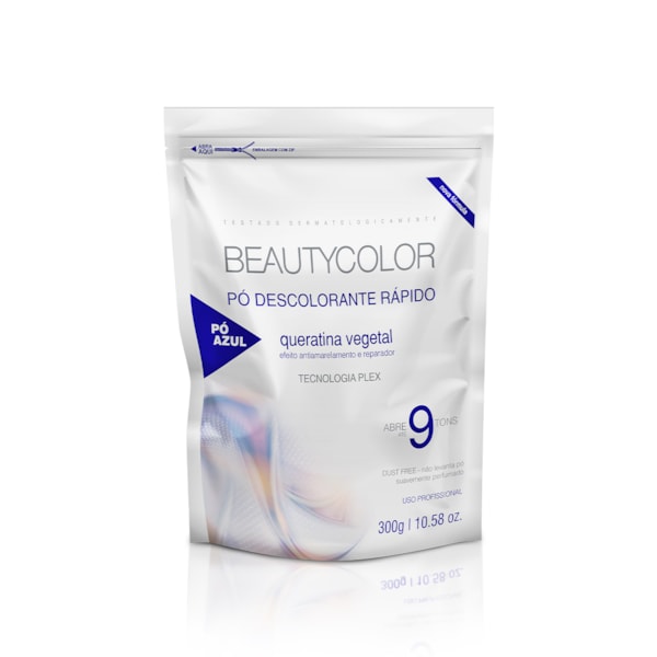 Pó Descolorante BEAUTYCOLOR - Queratina Vegetal 300g-4fc906a0-543a-4522-b068-bf9e7299b140