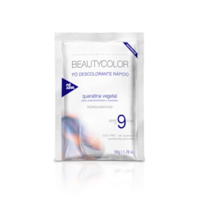 Pó Descolorante BeautyColor Queratina Vegetal 50g