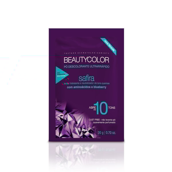 Pó Descolorante BEAUTYCOLOR - Safira 20g-b4319195-33b4-49c9-abfc-ab88bf5617b4
