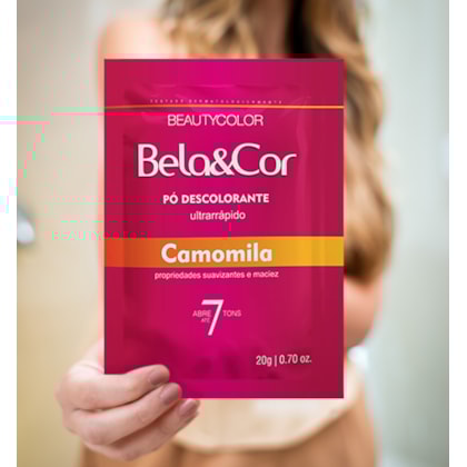 Pó Descolorante Bela&Cor - Camomila 20g