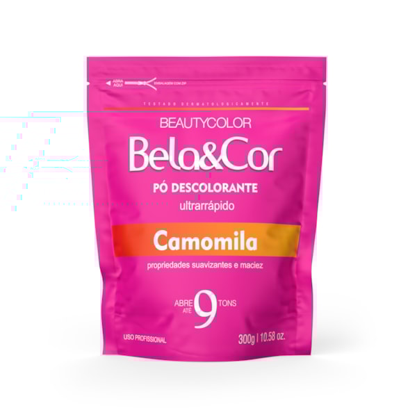 Pó Descolorante Bela&Cor - Camomila 300g-8a910bf9-94ca-4b94-b4a8-f56f6abe478c
