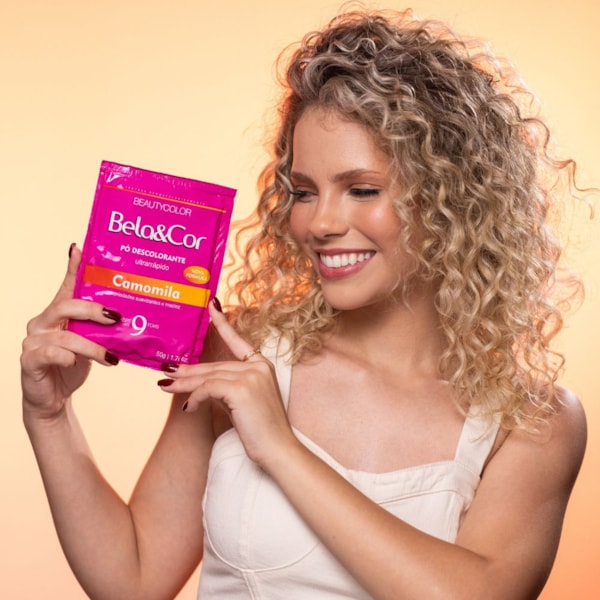 Pó Descolorante Bela&Cor - Camomila 50g-711364fe-340d-4b32-b2e2-38967bac4bcd