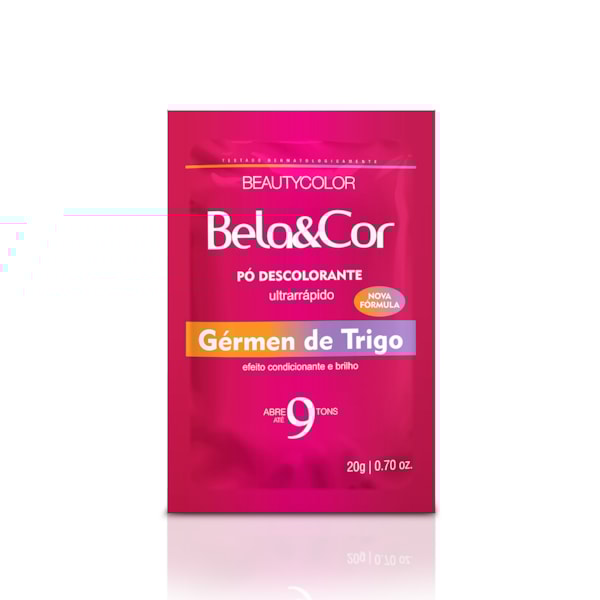 Pó Descolorante Bela&Cor - Gérmen de Trigo 20g-44659aa7-6298-4099-b05c-6d0a70504a12