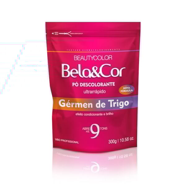 Pó Descolorante Bela&Cor - Gérmen de Trigo 300g-65f7e019-3422-4463-b8f3-b54bcbef7d16