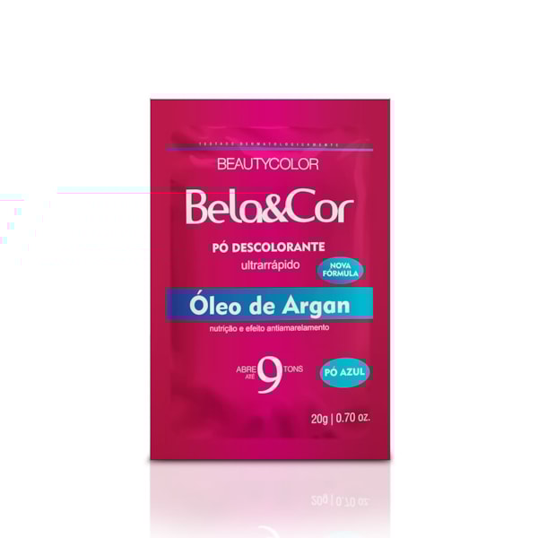 Pó Descolorante Bela&Cor - Óleo de Argan 20g-ff0b2803-8346-425a-b789-54046a5a7c99