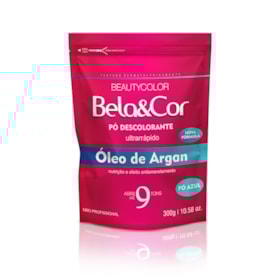 Pó Descolorante Bela&Cor - Óleo de Argan 300g