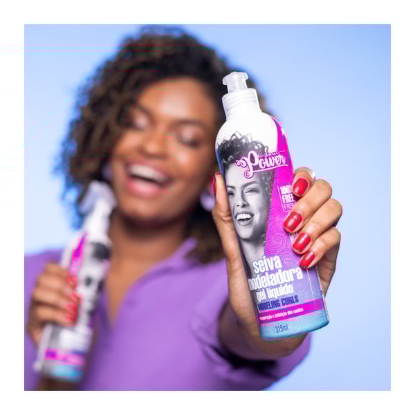 Seiva Modeladora Soul Power - Gel Líquido, Recupera e Define os Cachos - 315ml-8c900201-e696-4566-8265-7c3bbd300c00