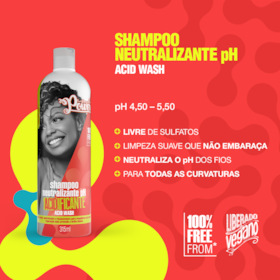 Shampoo Acidificante Soul Power - Limpeza Suave e Reparadora - 315ml