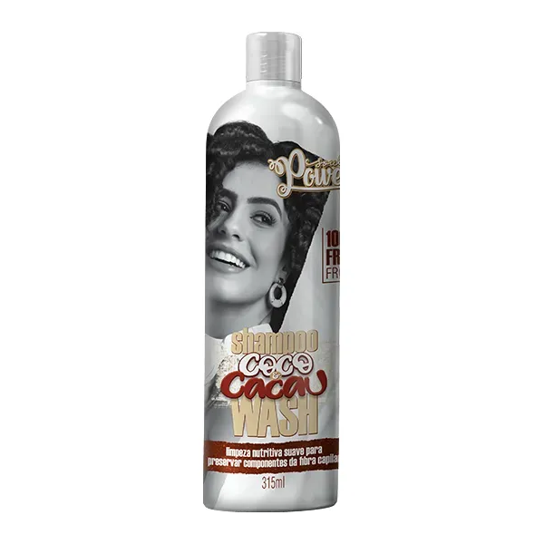 Shampoo Coco e Cacau Soul Power - Limpa Suavemente e Nutre - 315 ml-b7f0b0a1-c43a-4522-9a28-f7e210643a72