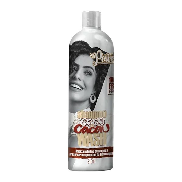 Shampoo Coco e Cacau Wash Soul Power - 315 ml-9517de3b-c2b4-426e-97b1-14ea34be1d45