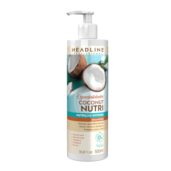 Shampoo Coconut Nutri Especialidades Nutrição Headline 500ml-5da78de3-e391-431d-b251-ac236a7b01b2