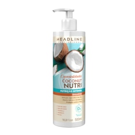 Shampoo Coconut Nutri - Limpa Suavemente e Nutre - HEADLINE Especialidades - 500ml