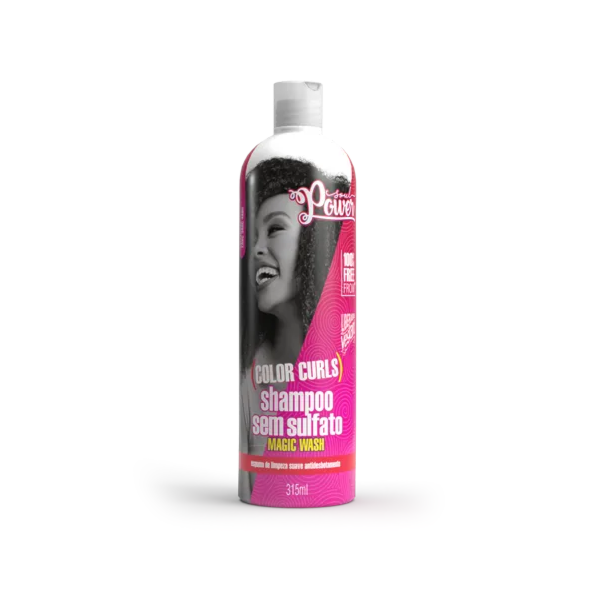 Shampoo Color Curls Soul Power - Limpa e Protege a Cor - 315ml-913b8f12-e3d9-470e-9ee6-e1f4a72cd801