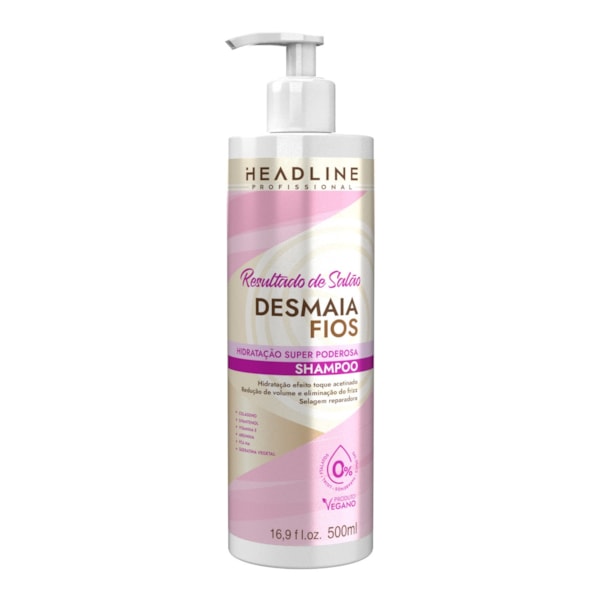 Shampoo Desmaia Fios Resultado De Salão Headline 500ml-1a380468-c38a-4a88-9c4d-198156826fe7