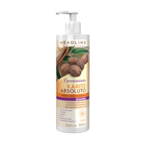 Shampoo Karité Absoluto - Limpa, Hidrata e Repara - HEADLINE Especialidades - 500ml