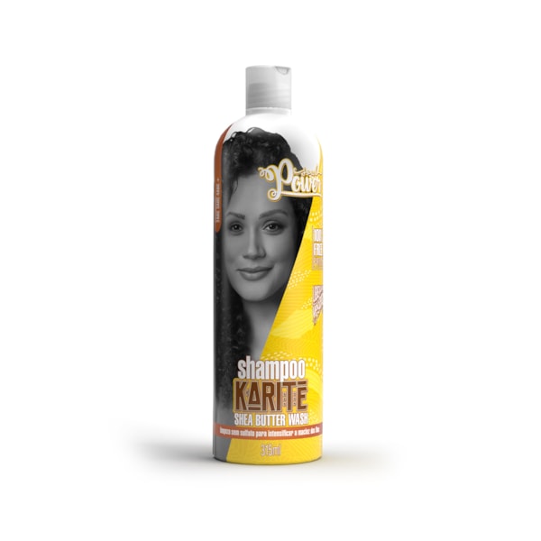 Shampoo Karité Soul Power - Limpa Delicadamente e Hidrata  - 315 ml-fec5d8fb-765b-41e4-992c-852c5f85e4c8