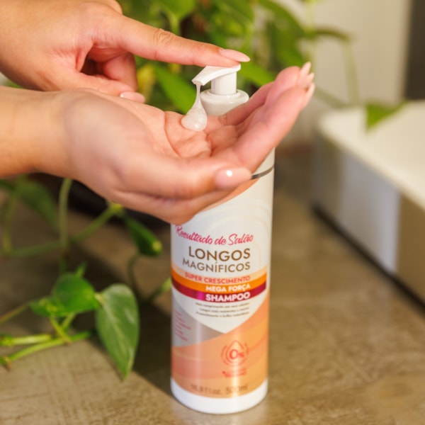 Shampoo Longos Magníficos, Limpa e Fortalece - HEADLINE - 500ml-b36604cc-867c-4c58-9536-ad323bfe1874