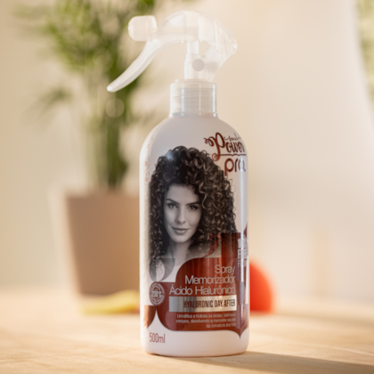 Spray Memorizador Ácido Hialurônico Soul Power PRO - Hidrata e Devolve os Cachos - 500ml