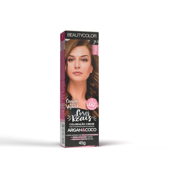 Tinta de Cabelo Individual Permanente 7.3 Louro Natural Dourado BEAUTYCOLOR-33252680-2001-4400-b188-0317cddeb761