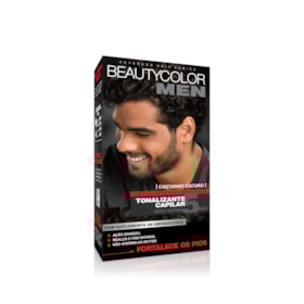 Tonalizante Capilar BEAUTYCOLOR MEN – Castanho Escuro