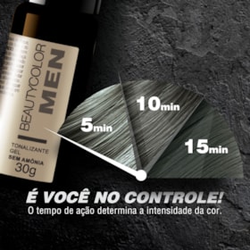 Tonalizante Capilar BEAUTYCOLOR MEN – Cinza Natural